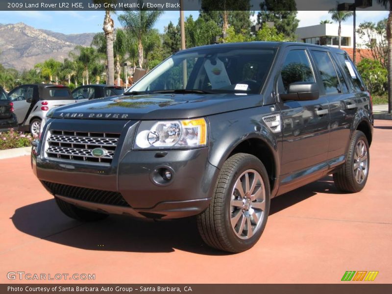 Lago Grey Metallic / Ebony Black 2009 Land Rover LR2 HSE