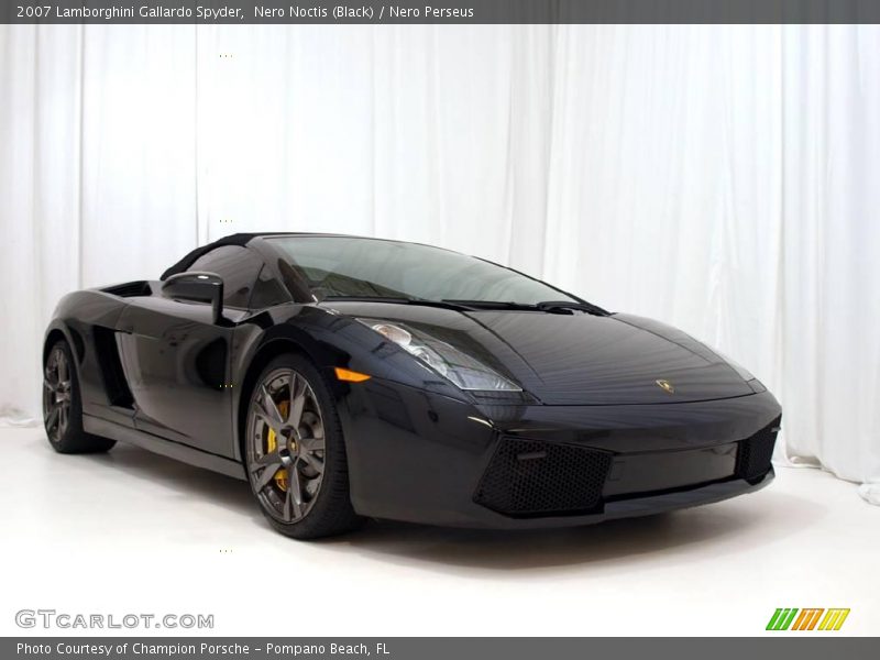 Nero Noctis (Black) / Nero Perseus 2007 Lamborghini Gallardo Spyder