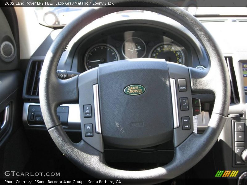 Lago Grey Metallic / Ebony Black 2009 Land Rover LR2 HSE
