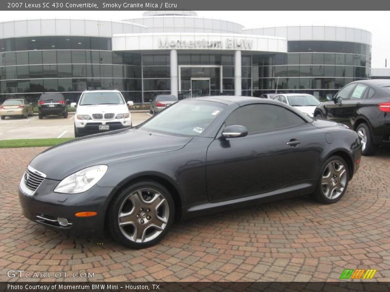 Smoky Granite Mica / Ecru 2007 Lexus SC 430 Convertible