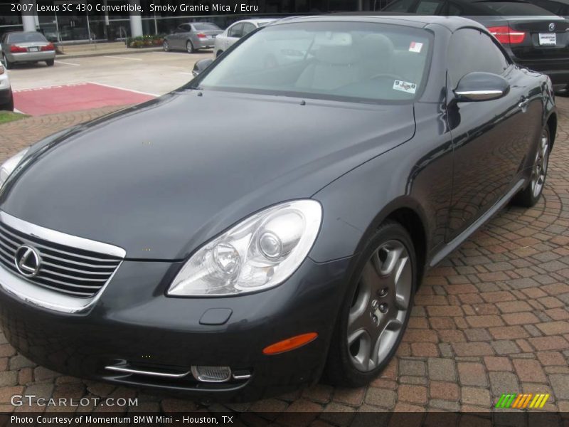 Smoky Granite Mica / Ecru 2007 Lexus SC 430 Convertible