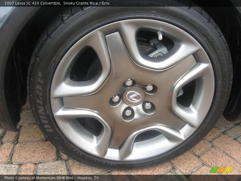 Smoky Granite Mica / Ecru 2007 Lexus SC 430 Convertible