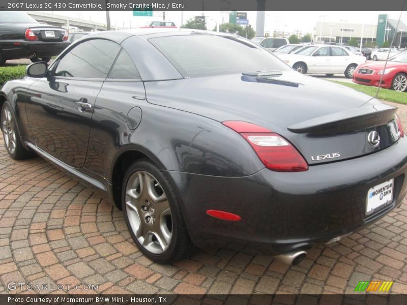 Smoky Granite Mica / Ecru 2007 Lexus SC 430 Convertible