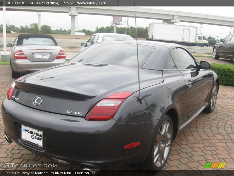 Smoky Granite Mica / Ecru 2007 Lexus SC 430 Convertible