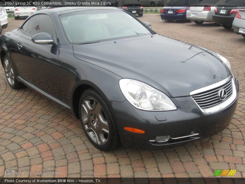 Smoky Granite Mica / Ecru 2007 Lexus SC 430 Convertible