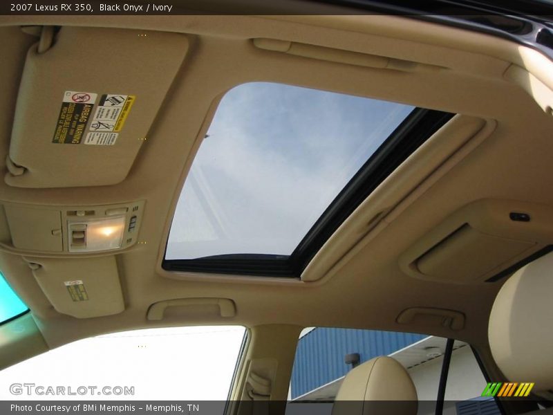Black Onyx / Ivory 2007 Lexus RX 350