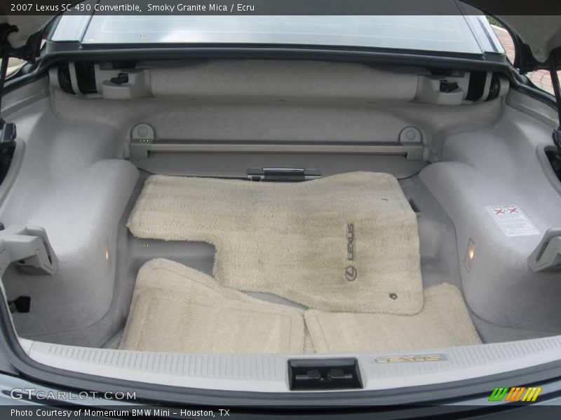 Smoky Granite Mica / Ecru 2007 Lexus SC 430 Convertible