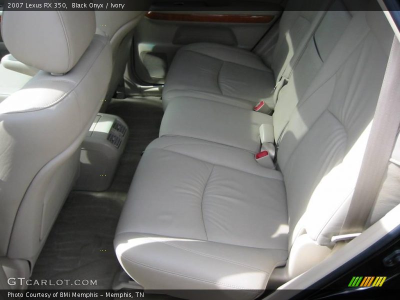 Black Onyx / Ivory 2007 Lexus RX 350