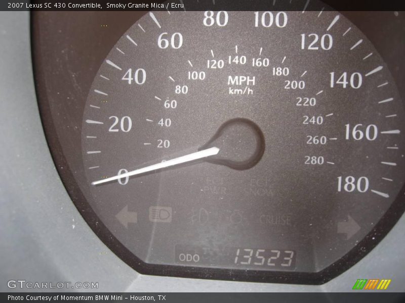Smoky Granite Mica / Ecru 2007 Lexus SC 430 Convertible
