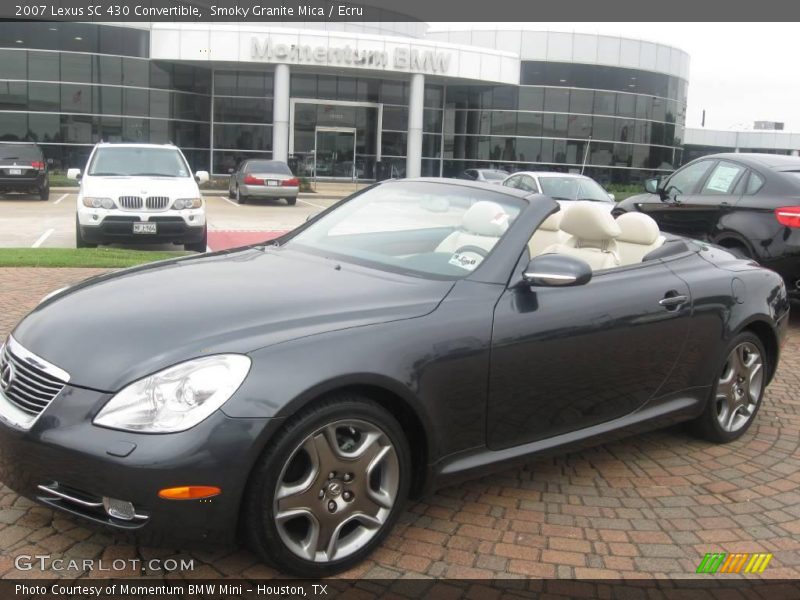 Smoky Granite Mica / Ecru 2007 Lexus SC 430 Convertible
