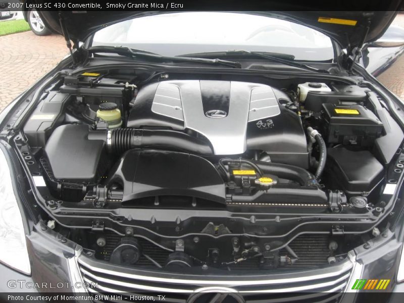 Smoky Granite Mica / Ecru 2007 Lexus SC 430 Convertible