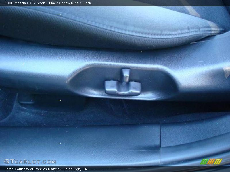 Black Cherry Mica / Black 2008 Mazda CX-7 Sport