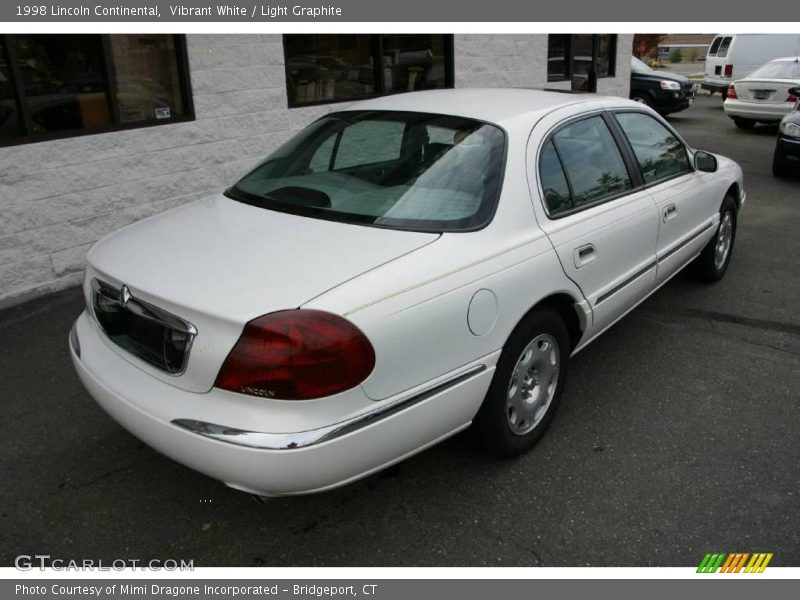 Vibrant White / Light Graphite 1998 Lincoln Continental