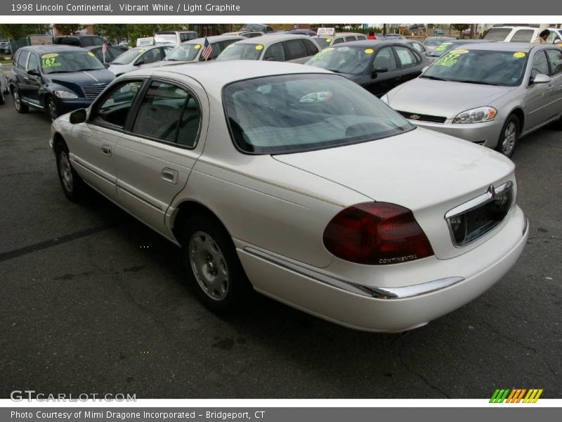 Vibrant White / Light Graphite 1998 Lincoln Continental