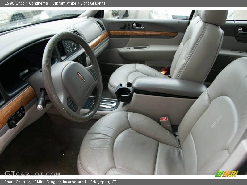 Vibrant White / Light Graphite 1998 Lincoln Continental