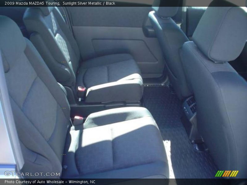 Sunlight Silver Metallic / Black 2009 Mazda MAZDA5 Touring