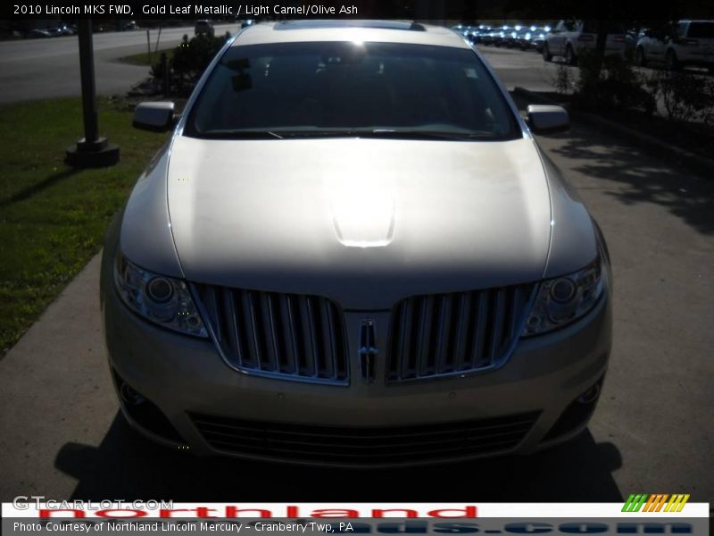 Gold Leaf Metallic / Light Camel/Olive Ash 2010 Lincoln MKS FWD
