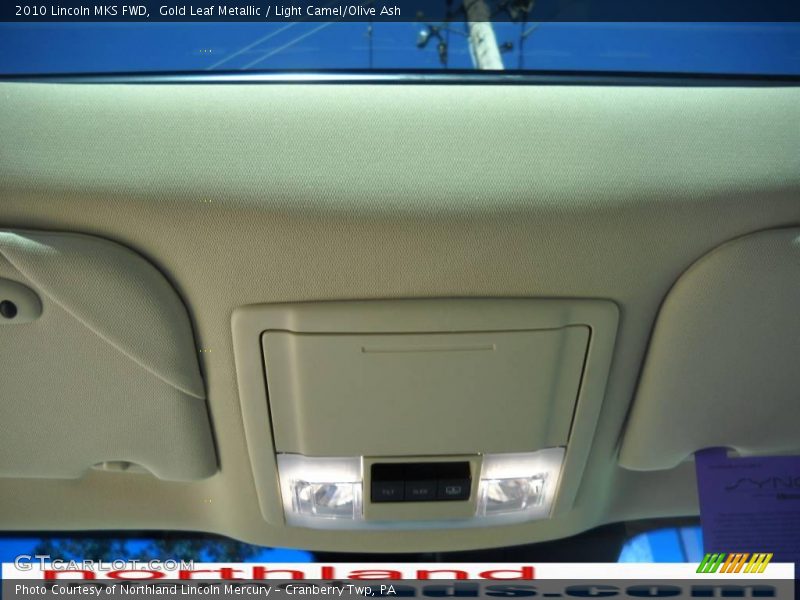 Gold Leaf Metallic / Light Camel/Olive Ash 2010 Lincoln MKS FWD