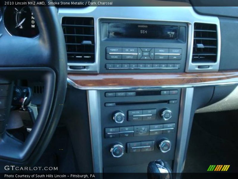 Smoke Stone Metallic / Dark Charcoal 2010 Lincoln MKZ AWD
