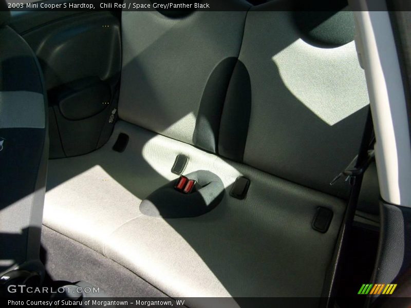 Chili Red / Space Grey/Panther Black 2003 Mini Cooper S Hardtop