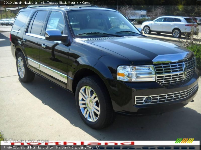 Tuxedo Black Metallic / Camel 2010 Lincoln Navigator 4x4