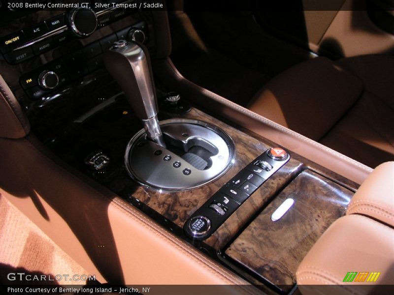 Silver Tempest / Saddle 2008 Bentley Continental GT