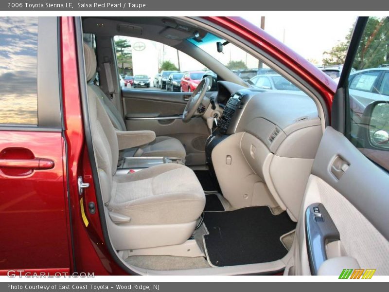 Salsa Red Pearl / Taupe 2006 Toyota Sienna LE