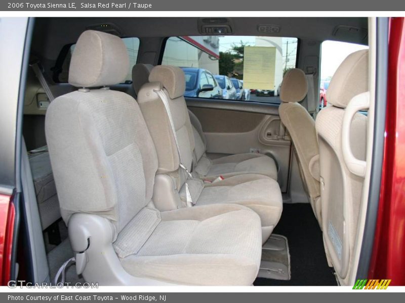 Salsa Red Pearl / Taupe 2006 Toyota Sienna LE