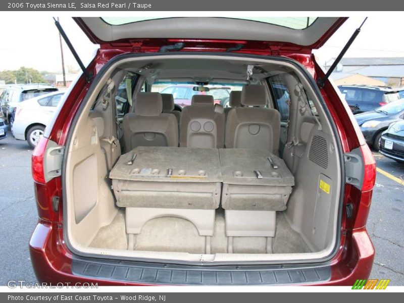 Salsa Red Pearl / Taupe 2006 Toyota Sienna LE