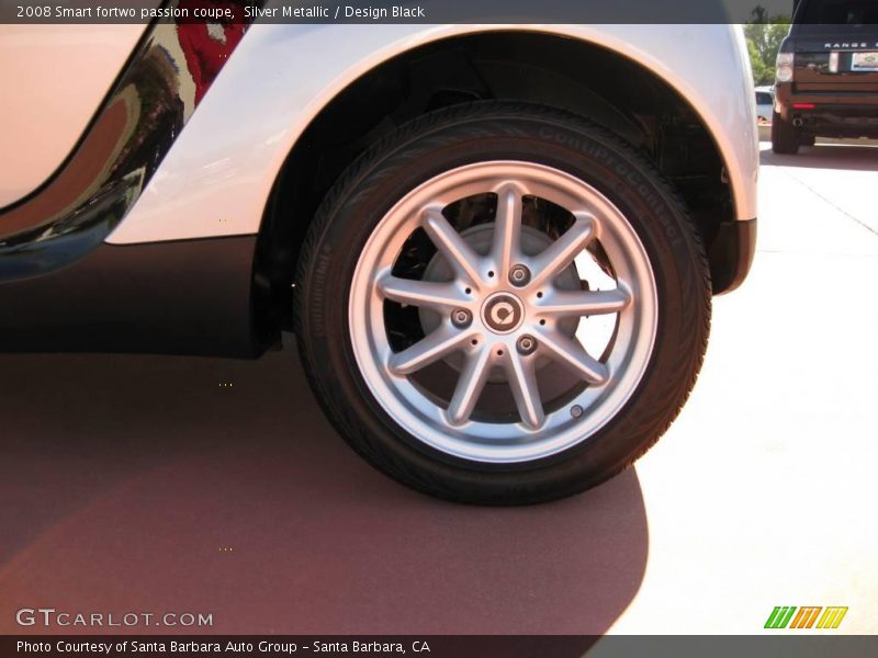Silver Metallic / Design Black 2008 Smart fortwo passion coupe