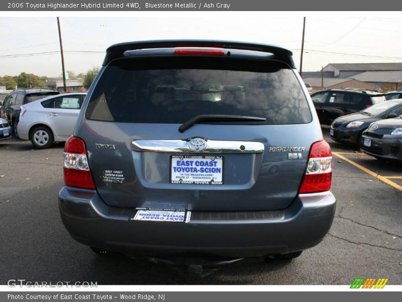 Bluestone Metallic / Ash Gray 2006 Toyota Highlander Hybrid Limited 4WD