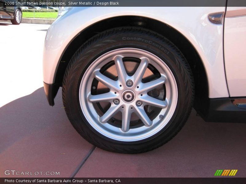 Silver Metallic / Design Black 2008 Smart fortwo passion coupe