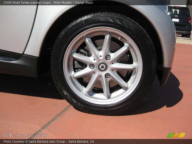 Silver Metallic / Design Black 2008 Smart fortwo passion coupe