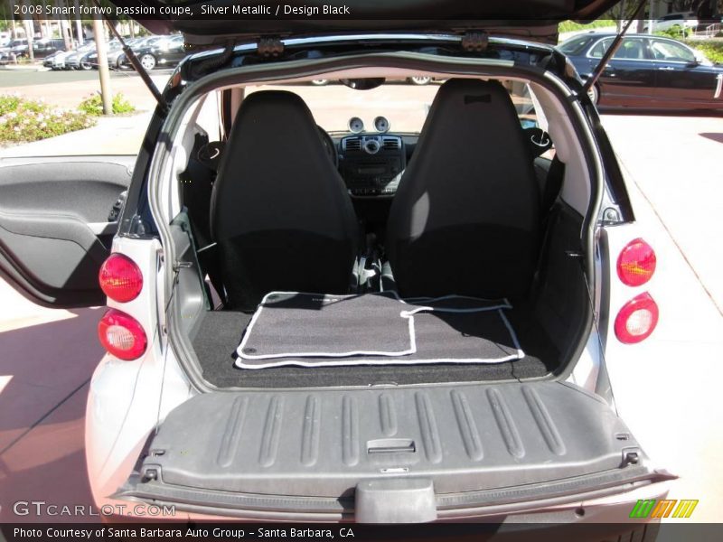 Silver Metallic / Design Black 2008 Smart fortwo passion coupe