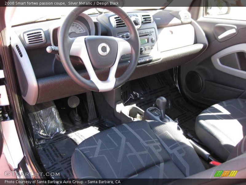 Silver Metallic / Design Black 2008 Smart fortwo passion coupe