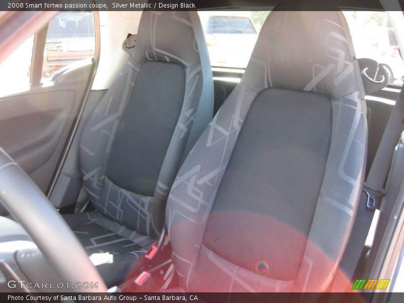 Silver Metallic / Design Black 2008 Smart fortwo passion coupe