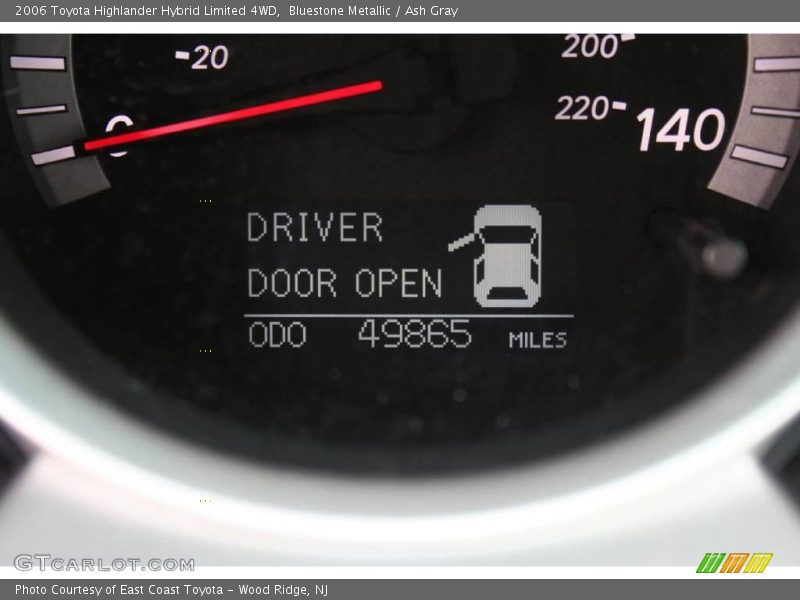 Bluestone Metallic / Ash Gray 2006 Toyota Highlander Hybrid Limited 4WD