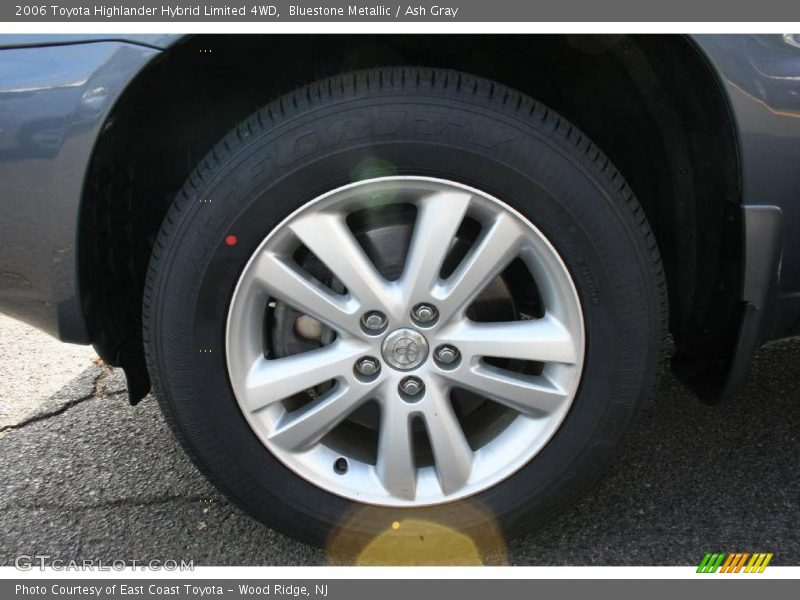 Bluestone Metallic / Ash Gray 2006 Toyota Highlander Hybrid Limited 4WD