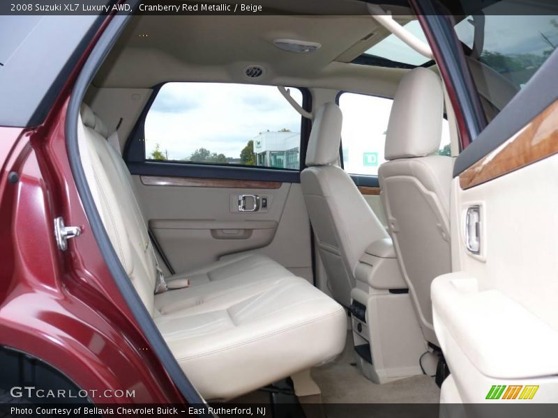 Cranberry Red Metallic / Beige 2008 Suzuki XL7 Luxury AWD