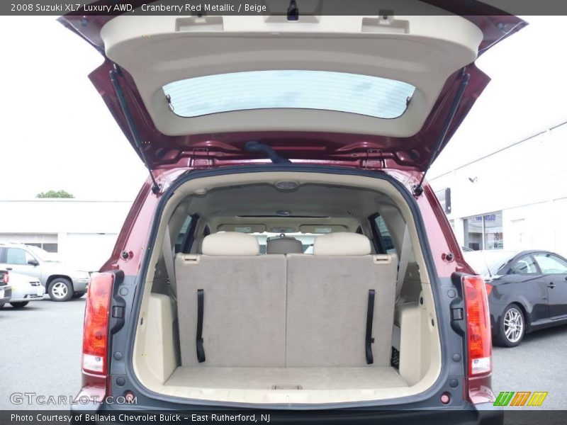 Cranberry Red Metallic / Beige 2008 Suzuki XL7 Luxury AWD