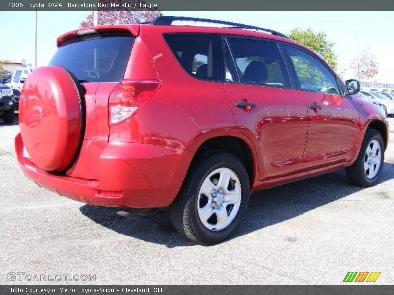 Barcelona Red Metallic / Taupe 2006 Toyota RAV4