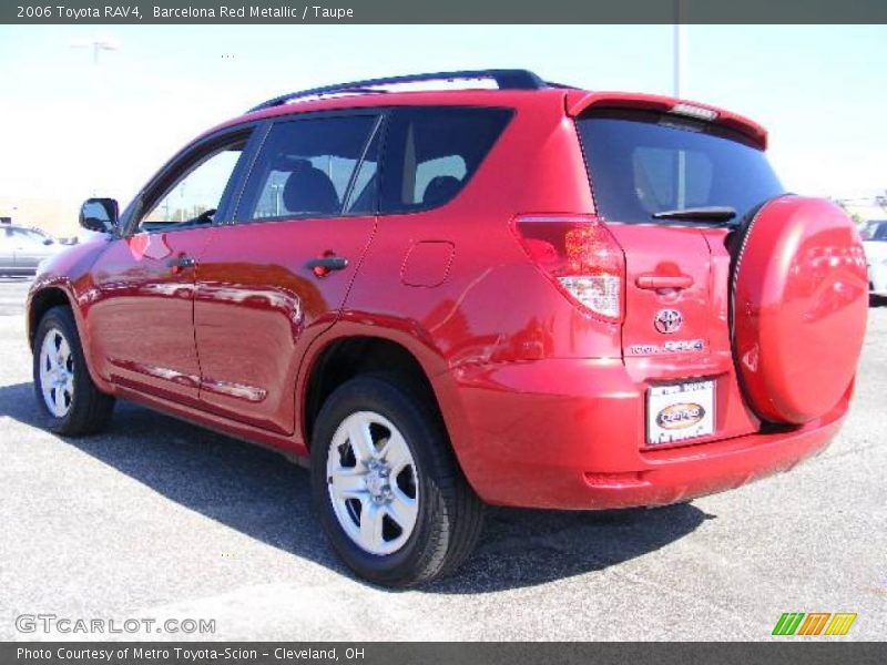 Barcelona Red Metallic / Taupe 2006 Toyota RAV4