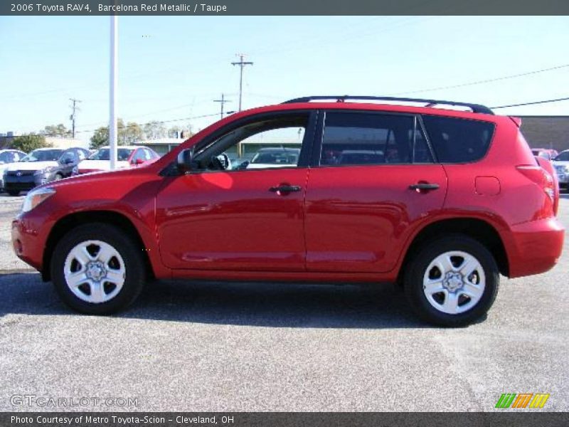 Barcelona Red Metallic / Taupe 2006 Toyota RAV4