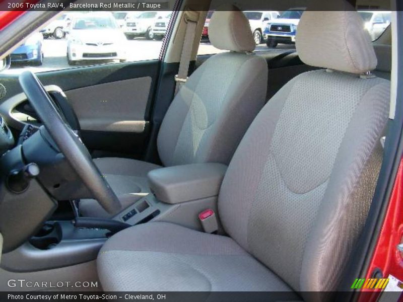 Barcelona Red Metallic / Taupe 2006 Toyota RAV4