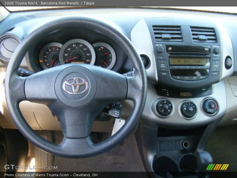 Barcelona Red Metallic / Taupe 2006 Toyota RAV4