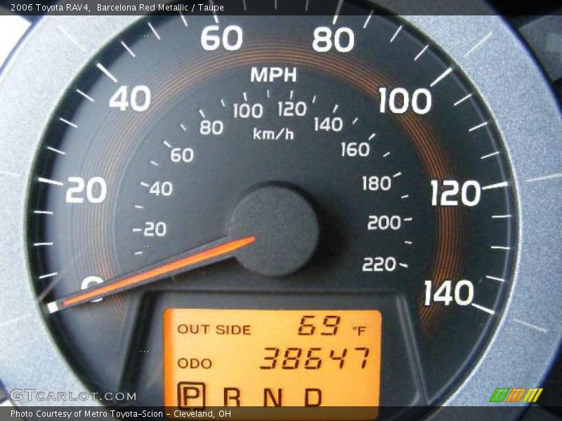 Barcelona Red Metallic / Taupe 2006 Toyota RAV4