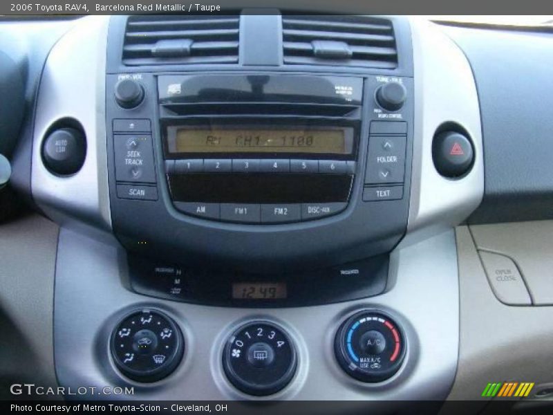 Barcelona Red Metallic / Taupe 2006 Toyota RAV4