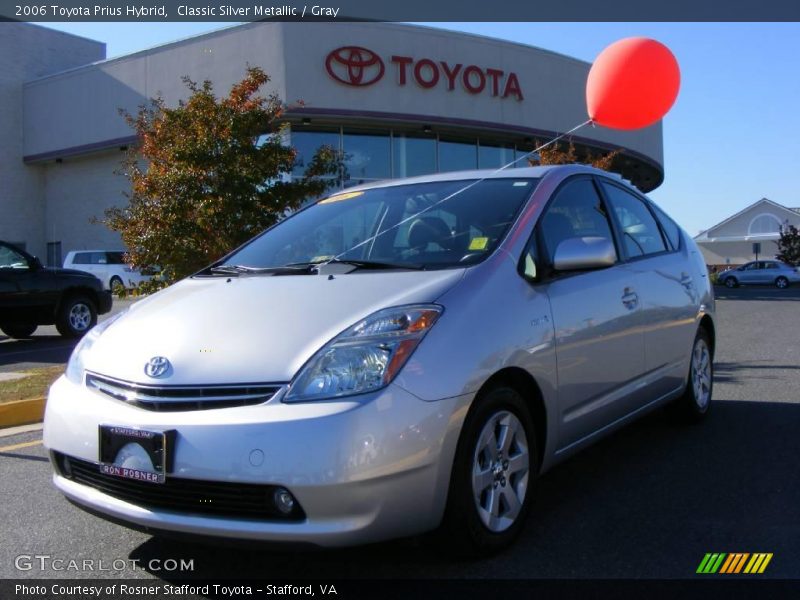 Classic Silver Metallic / Gray 2006 Toyota Prius Hybrid