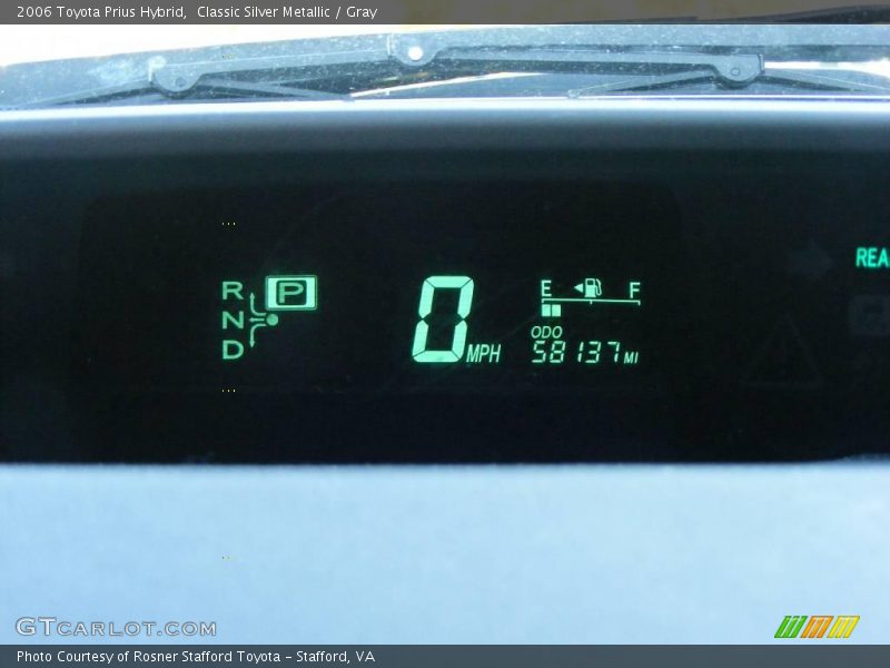 Classic Silver Metallic / Gray 2006 Toyota Prius Hybrid