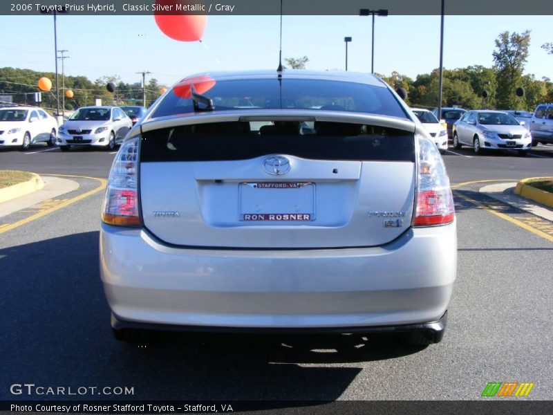 Classic Silver Metallic / Gray 2006 Toyota Prius Hybrid
